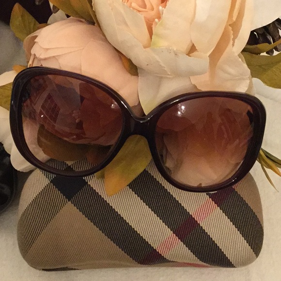 Authentic Burberry Oversize Sunglasses Case/ Cloth main image 4